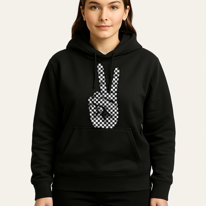 Cool Checkered For Wo Checker Pattern Checkerboard Hoodie