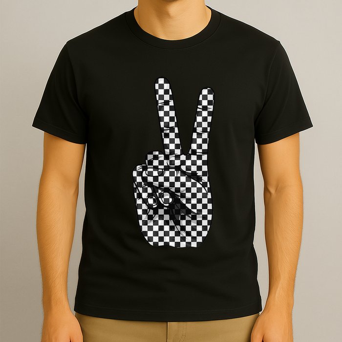 Cool Checkered For Wo Checker Pattern Checkerboard T-Shirt