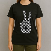 Cool Checkered For Wo Checker Pattern Checkerboard T-Shirt