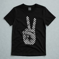 Cool Checkered For Wo Checker Pattern Checkerboard T-Shirt