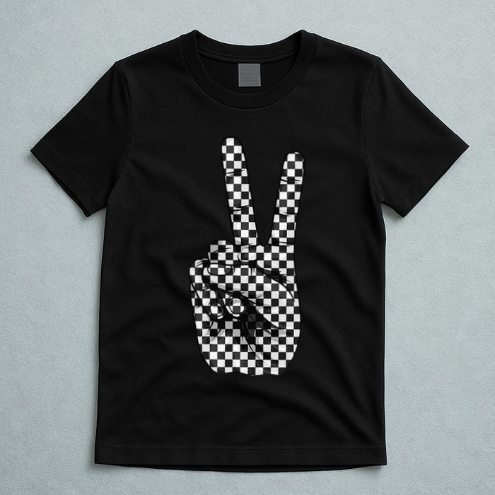 Cool Checkered For Wo Checker Pattern Checkerboard T-Shirt