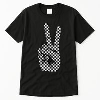 Cool Checkered For Wo Checker Pattern Checkerboard Tall T-Shirt