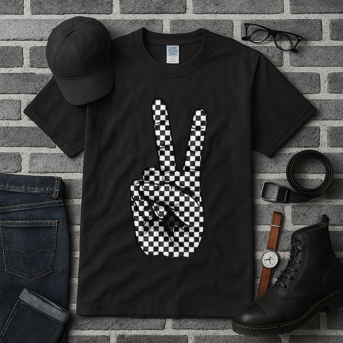 Cool Checkered For Wo Checker Pattern Checkerboard Tall T-Shirt