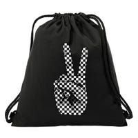 Cool Checkered For Wo Checker Pattern Checkerboard Drawstring Bag