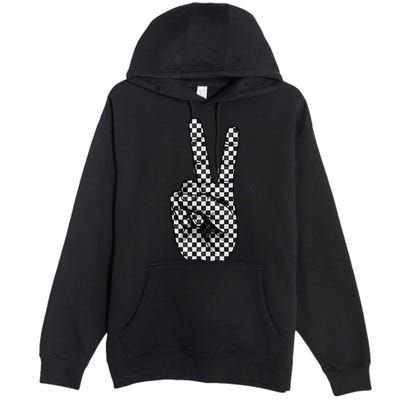 Cool Checkered For Wo Checker Pattern Checkerboard Premium Pullover Hoodie
