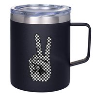 Cool Checkered For Wo Checker Pattern Checkerboard 12oz Stainless Steel Coffee Mug