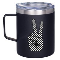 Cool Checkered For Wo Checker Pattern Checkerboard 12oz Stainless Steel Coffee Mug