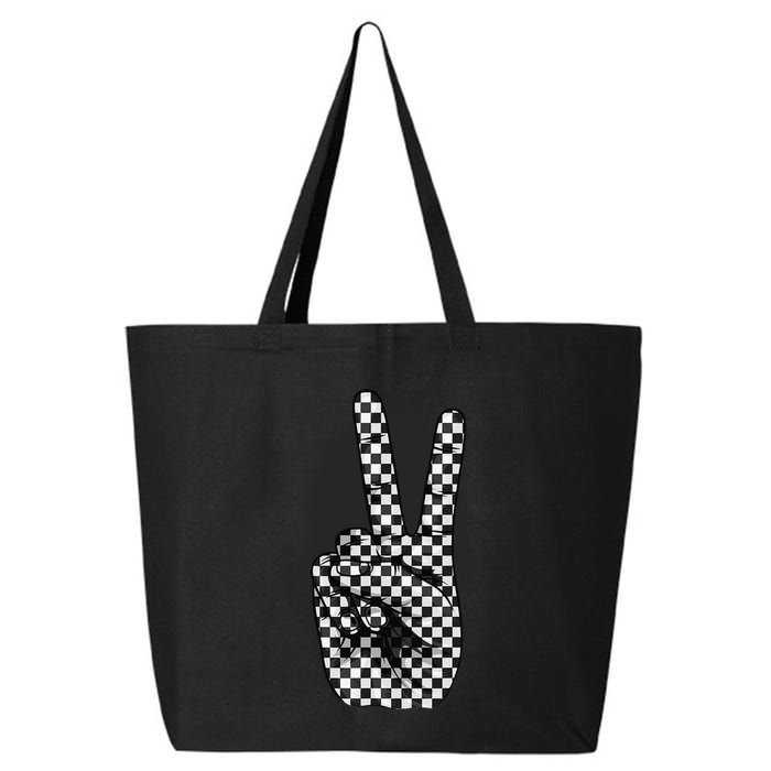 Cool Checkered For Wo Checker Pattern Checkerboard 25L Jumbo Tote