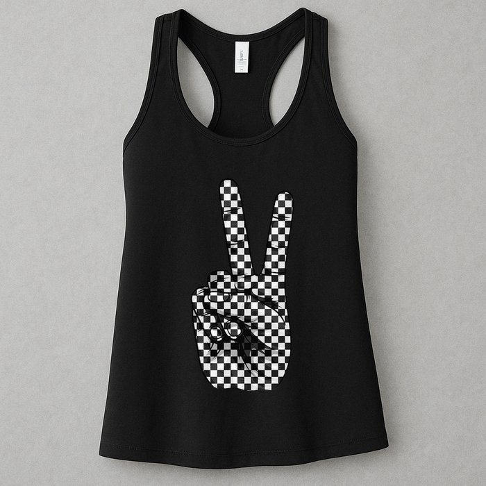 Cool Checkered For Wo Checker Pattern Checkerboard Womens Tank Top