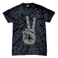 Cool Checkered For Wo Checker Pattern Checkerboard Tie-Dye T-Shirt