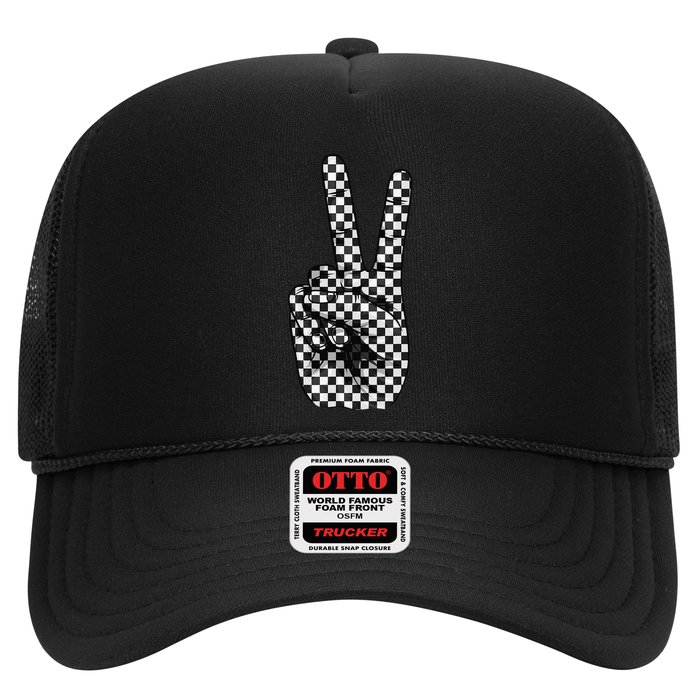 Cool Checkered For Wo Checker Pattern Checkerboard Trucker Hat