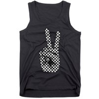 Cool Checkered For Wo Checker Pattern Checkerboard Tank Top