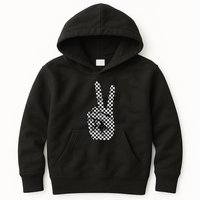Cool Checkered For Wo Checker Pattern Checkerboard Kids Hoodie