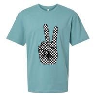 Cool Checkered For Wo Checker Pattern Checkerboard Sueded Cloud Jersey T-Shirt