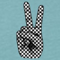 Cool Checkered For Wo Checker Pattern Checkerboard Sueded Cloud Jersey T-Shirt