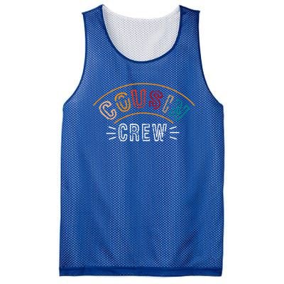 Cousin Crew Funny Gift Mesh Reversible Basketball Jersey Tank