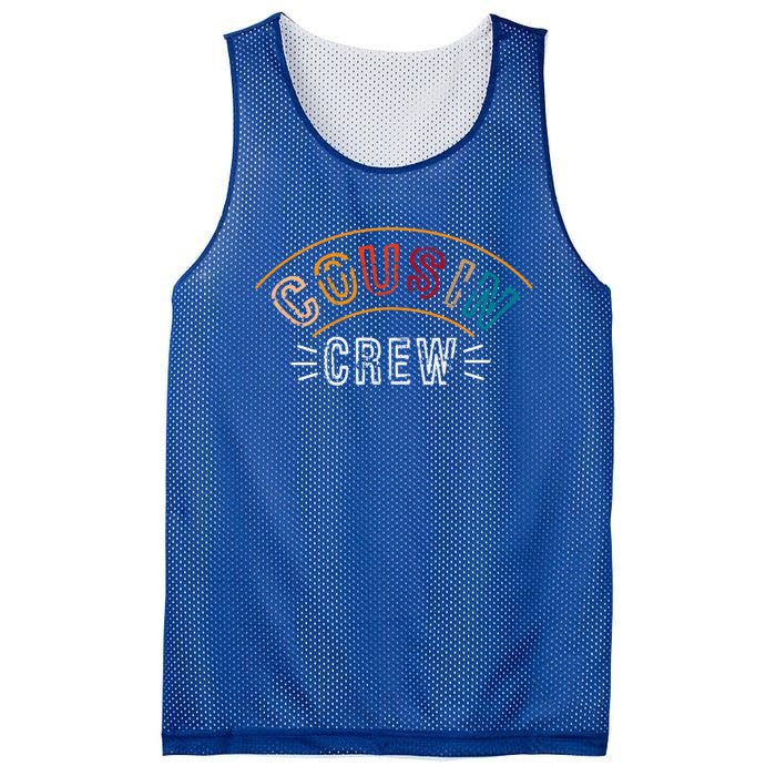 Cousin Crew Funny Gift Mesh Reversible Basketball Jersey Tank