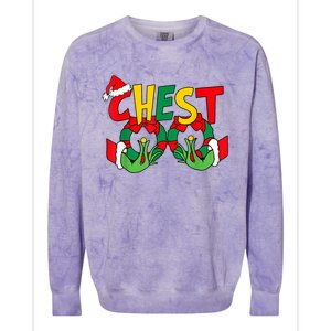 Chestnuts Christmas Family Matching Couples Chest Nuts Xmas Colorblast Crewneck Sweatshirt