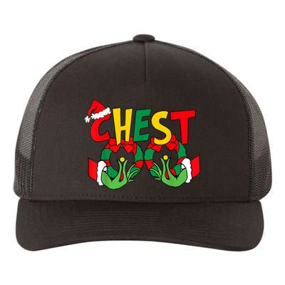 Chestnuts Christmas Family Matching Couples Chest Nuts Xmas Yupoong Adult 5-Panel Trucker Hat