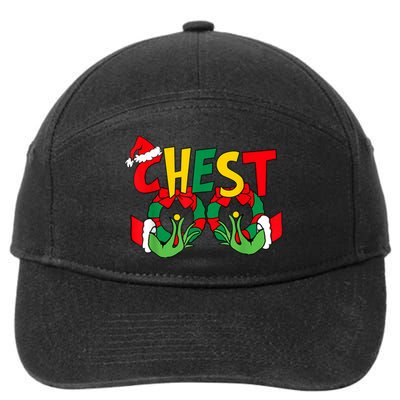 Chestnuts Christmas Family Matching Couples Chest Nuts Xmas 7-Panel Snapback Hat