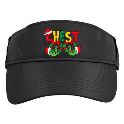 Chestnuts Christmas Family Matching Couples Chest Nuts Xmas Adult Drive Performance Visor