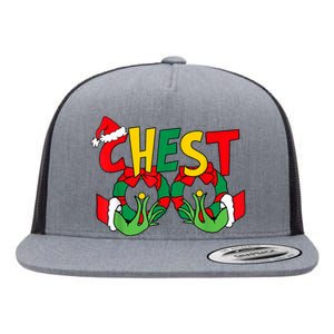 Chestnuts Christmas Family Matching Couples Chest Nuts Xmas Flat Bill Trucker Hat