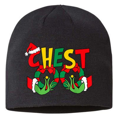 Chestnuts Christmas Family Matching Couples Chest Nuts Xmas Sustainable Beanie