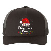 Christmas Crew Family Group Matching Christmas Pajama Party Yupoong Adult 5-Panel Trucker Hat