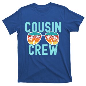 Cousin Crew Family Vacation Summer Vacation Beach Sunglasses Gift T-Shirt