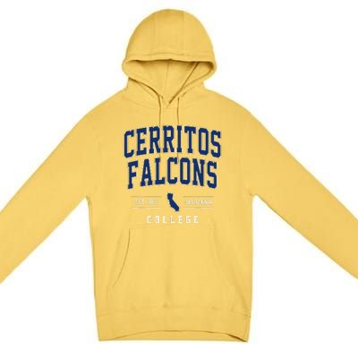 Cerritos College F.A.C.O.N.S Arch Premium Pullover Hoodie