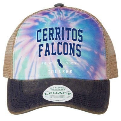 Cerritos College F.A.C.O.N.S Arch Legacy Tie Dye Trucker Hat