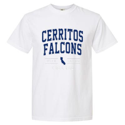 Cerritos College F.A.C.O.N.S Arch Garment-Dyed Heavyweight T-Shirt