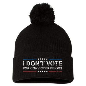 Cfor Convicted Felons Antitrump Pom Pom 12in Knit Beanie