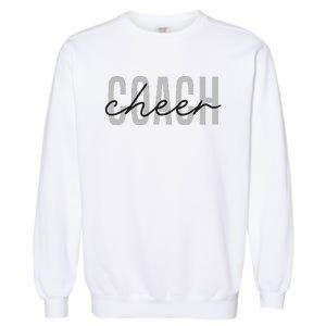 Cheer Coach Funny Design Cute Cheer Coach Cool Coaching Garment-Dyed Sweatshirt