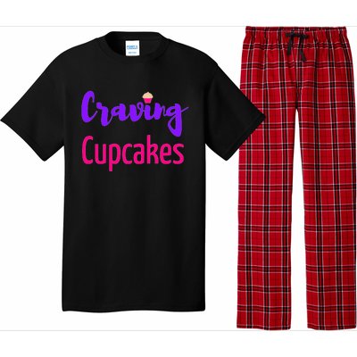 Craving Cupcakes Fun Working Out Gym Diet Lifestyle Desert Great Gift Pajama Set