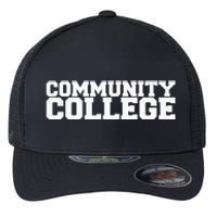 Community College Funny Fraternity College Rush Party Greek Flexfit Unipanel Trucker Cap