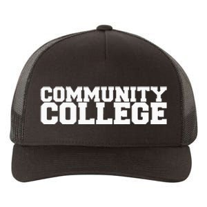 Community College Funny Fraternity College Rush Party Greek Yupoong Adult 5-Panel Trucker Hat