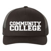 Community College Funny Fraternity College Rush Party Greek Yupoong Adult 5-Panel Trucker Hat