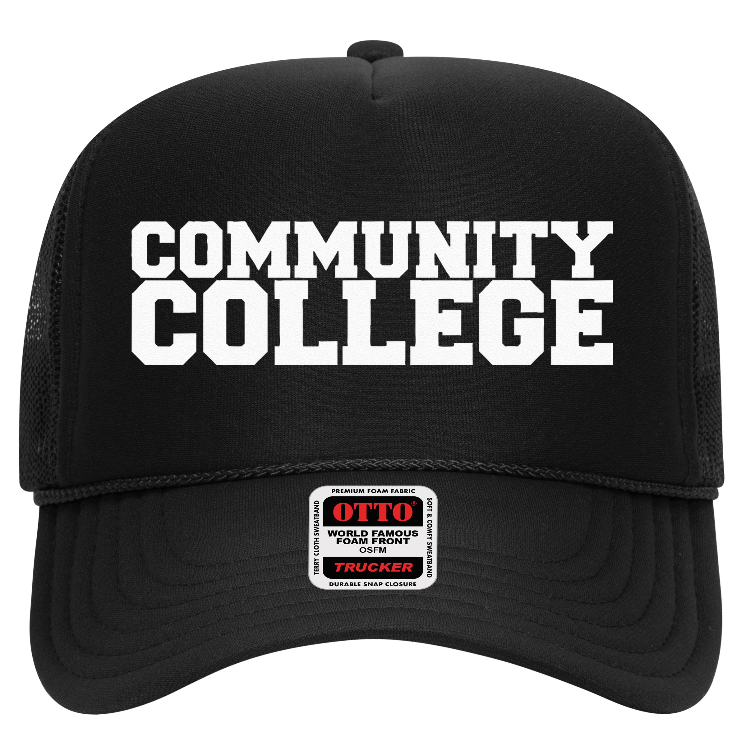 Community College Funny Fraternity College Rush Party Greek Hat