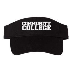 Community College Funny Fraternity College Rush Party Greek Valucap Bio-Washed Visor