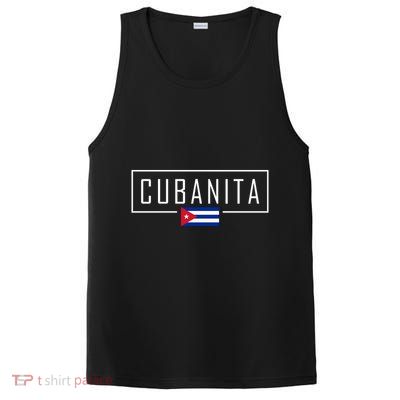 Cubanita Cuban Flag Logo PosiCharge Competitor Tank