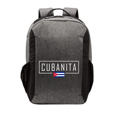 Cubanita Cuban Flag Logo Vector Backpack