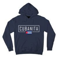 Cubanita Cuban Flag Logo Tall Hoodie