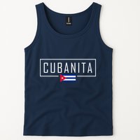 Cubanita Cuban Flag Logo Tank Top