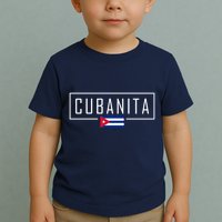 Cubanita Cuban Flag Logo Toddler T-Shirt