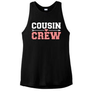 Cousin Crew Funny Gift Ladies PosiCharge Tri-Blend Wicking Tank