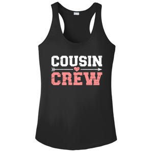 Cousin Crew Funny Gift Ladies PosiCharge Competitor Racerback Tank