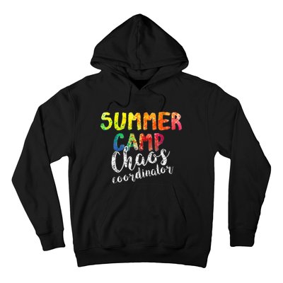 Chaos Coordinator . Funny Summer Camp Counselor Hoodie