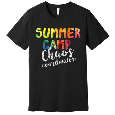 Chaos Coordinator . Funny Summer Camp Counselor Premium T-Shirt