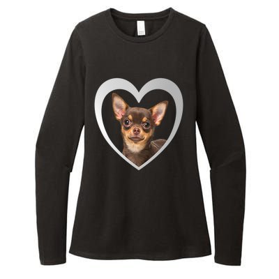 Chihuahua Cute Funny Gift Chihuahua Dog Chihuahua Funny Gift Womens CVC Long Sleeve Shirt